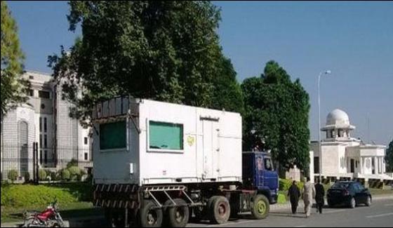 Container Of Tahirul Qadri Again On Roads