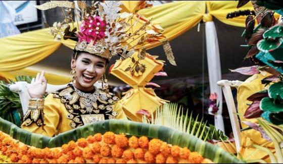 Flowers Festival Of Indonesia Organized In Indonesia