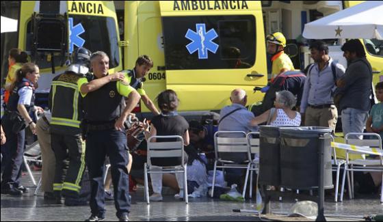 Barcelona Terrorist Rams Van Over Crowds 13 People Killed