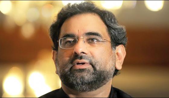 Us Senate Commander Meets Prime Minister Shahid Khaqan