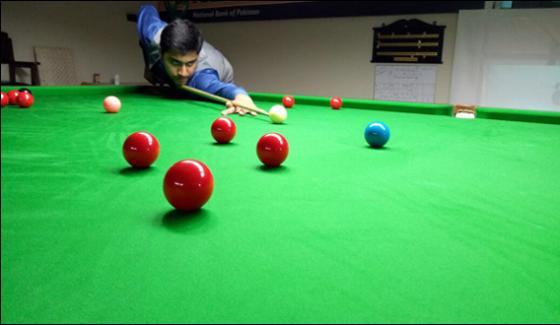 Quarter Final Of Nbp Snooker Championship To Be Held On Sunday