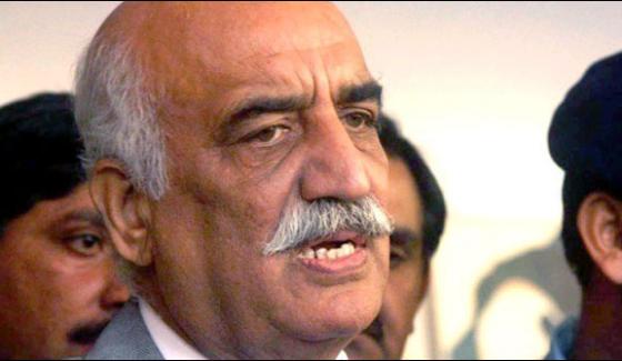 Khursheed Shah Advises Nawaz To Appear Before Courts