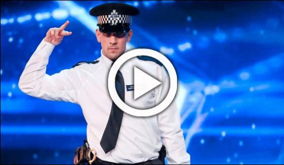 Dancing Cop Lights Up Social Media