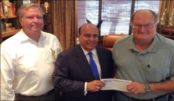 Javed Anwar Donated 50000 For Flood Victims Of Texas