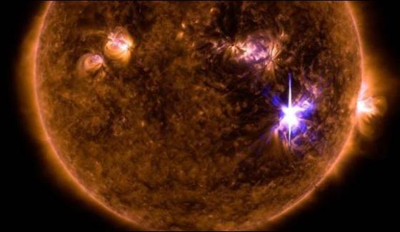 Sun Flames Affects Radio Communication
