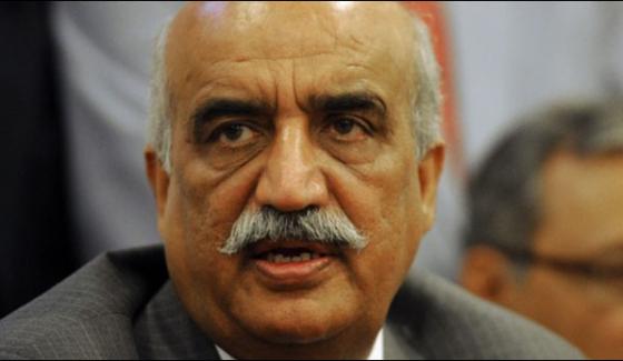 The N League Will Have To Accept The Supreme Courts Decision Khursheed Shah