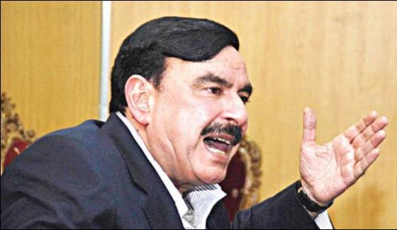 Ahsan Iqbals Statement Is Synonymous To Me And My Big Mouth Sheikh Rasheed