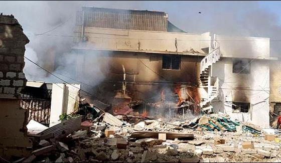 Blast In Cosmetic Godown In Karachi