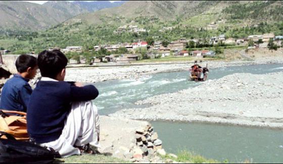 The Water Of Swat River Began To Be Polluted