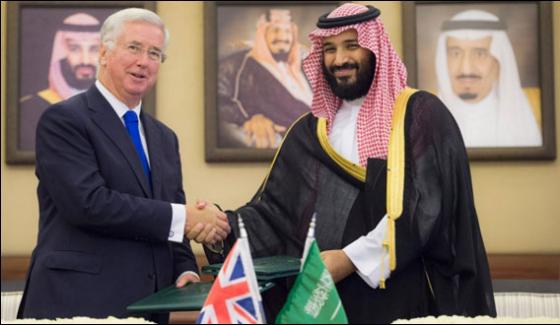 Britain And Saudi Arabia Sign Military Cooperation Deal