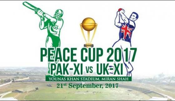 Pakistan To Play Uk Media Xi In Miranshah Today