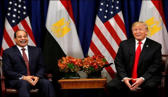 Us Will Consider Resuming Halted Military Aid To Egypt Us President