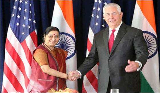 Sushma Swaraj Meets Tillerson Speaks About Terrorism