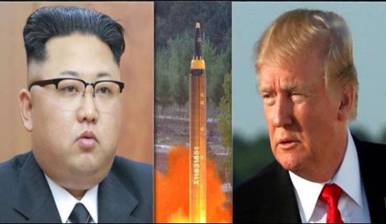 North Korea And American President Word War On Top