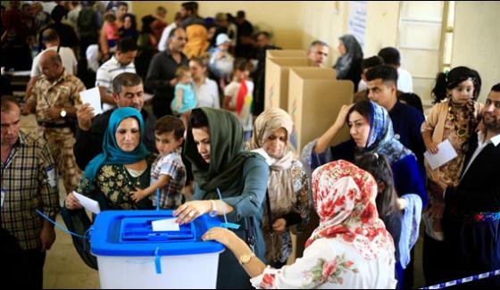 Independence Of Kurdistan Voting For Referendum Results Release In Three Days
