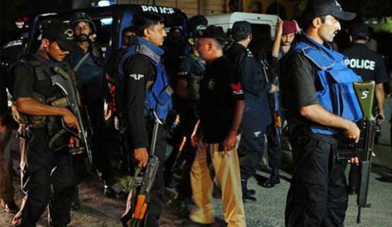 Karachidifferent Areas Of Karachi Police Operation