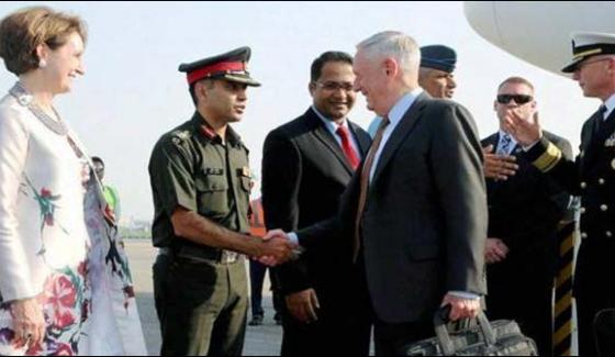 Us Defense Minister James Mattis Arrived In India