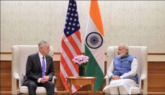 Us Defence Secretary Meets Indian Prime Minister