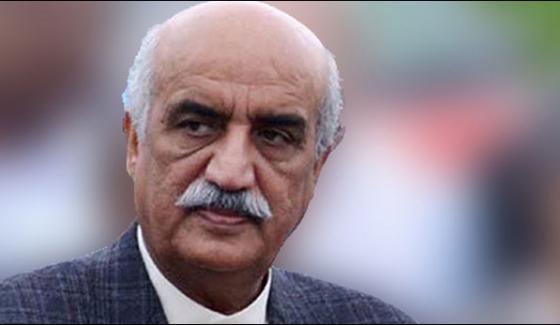 The Law Was Modified To Make A Person A Party President Khursheed Shah