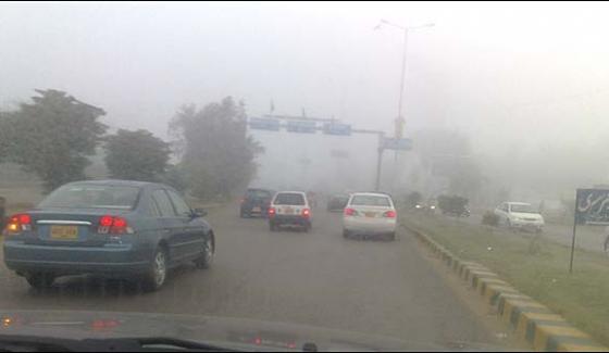 Fog In Different Areas Of Karachi In Morning