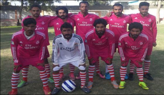 Liesour Leagues Football Ali Hasan Ghayur Zakir And Abid Kazmi Made Hattricks