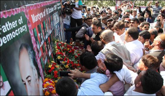 Karsaz Tragedy Bilawal Asifa And Bakhtawar Visits Memorial Monument
