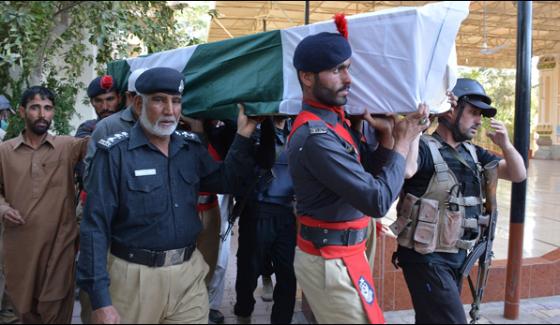Martyres Of Quetta Blast Funeral