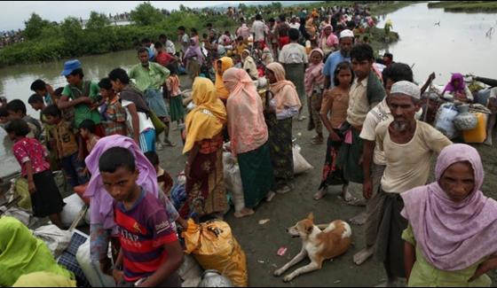 Increasing In Number Of Rohingya Refugees Reaching Bangladesh