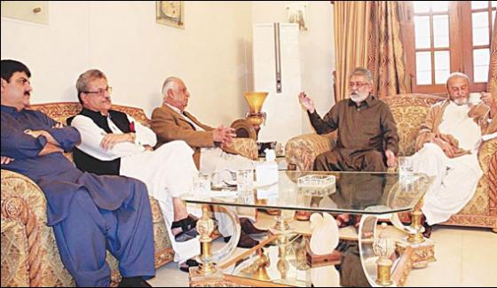 Grand Democratic Alliance Pakistan Meeting In Kingri House Karachi