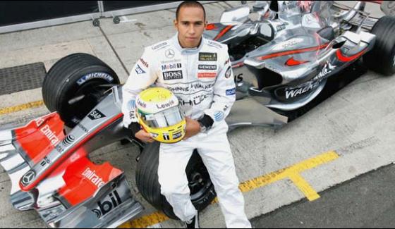 Excellent Performance Of Formula One Driver Lewis Hamilton