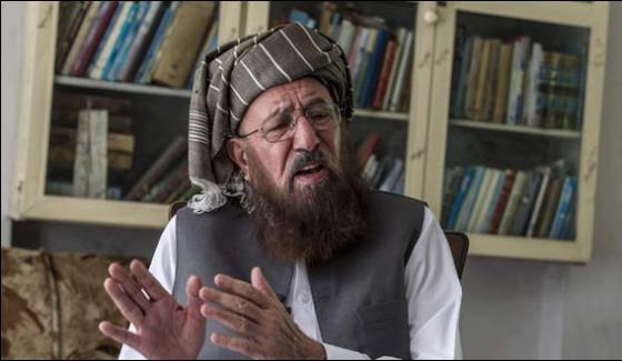 Maulana Sami Ul Haq Meets Afghan Ambassador