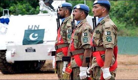 Pak Army Personnel Are Playing Effective Role In Peace Missions Ispr