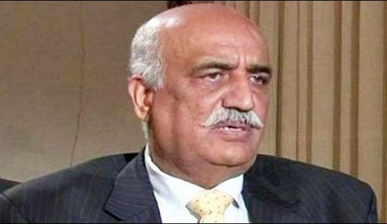 The Decision Led To The Loss Of The Leader Of Nl Khursheed Shah