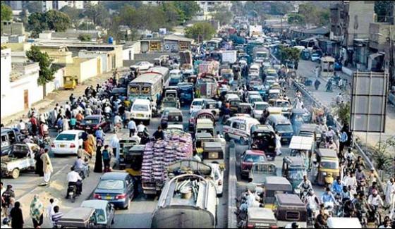 Karachi Traffic Jam