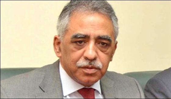 Water Will Be A Major Problem In Pakistan In Some Years Governor Sindh