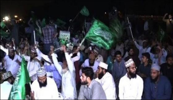 Karachi Protest Continue Road Block Citizen Disturb