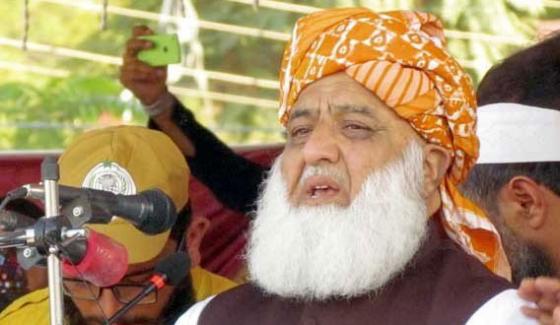 Maulana Fazlur Rehmans Condoms Opposes Violence