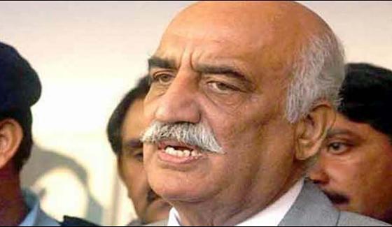 Its A Negative Message In The World Khursheed Shah