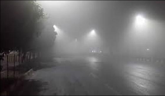 Swabi To Peshawer Motor Way Closed Due To Fog