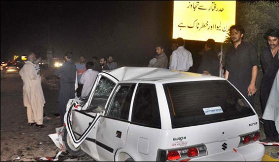 Accident In Gujrat And Bakar 5 People Died