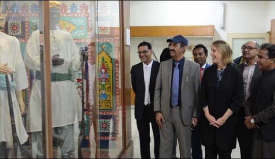 Us Consulate General Grace Shelton Visits Hyderabad Sindh