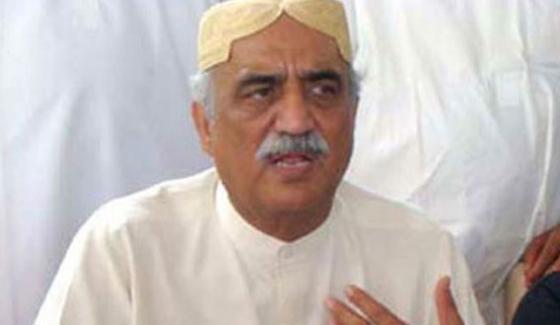 Courts Have Different Views For Sindh And Punjab Khursheed Shah