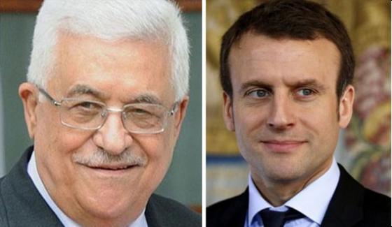 Us Presidents Decision Is Harmful For Peace Palestinian And French Presidents