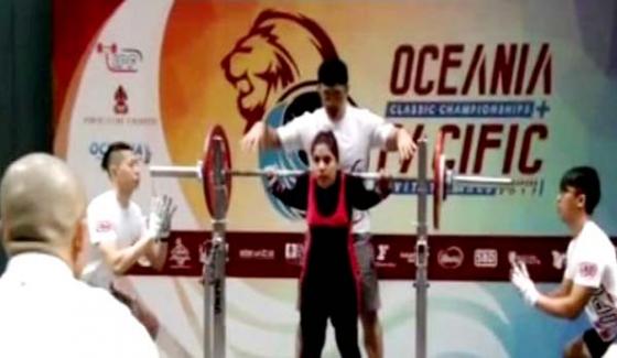 4 Gold Medal Of Pakistan In Oceania Pacific Power Lifting Championship