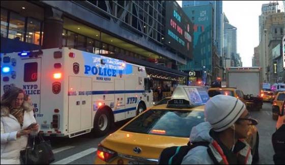 Blast At New York Bus Terminal Several Injured