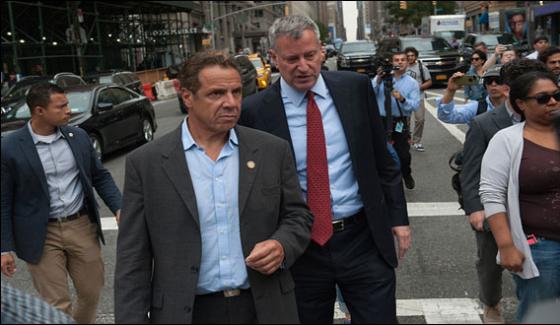 Blast Was Terrorism Mayor Newyork Satisfied Situation Governor