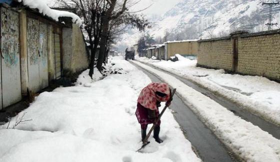 Cold Wave In Upper Pakistan
