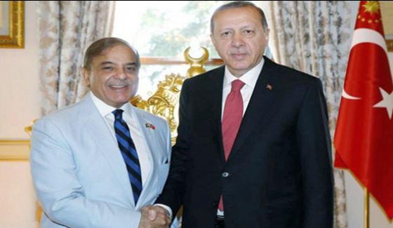 Shahbaz Sharif Meets Palestinian And Turkish Presidents