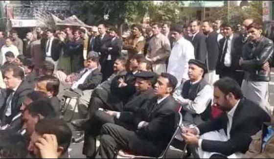 Lawyers In Multan Entered The Sixth Day Protest