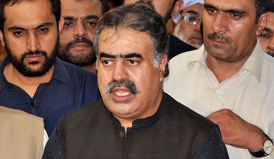 Chief Minister Baluchistan Sanaullah Zehri Contacted Nawaz Sharif